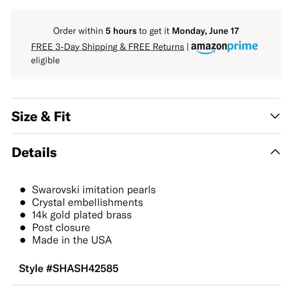 Shashi Particulire Earrings - Picture 6 of 7